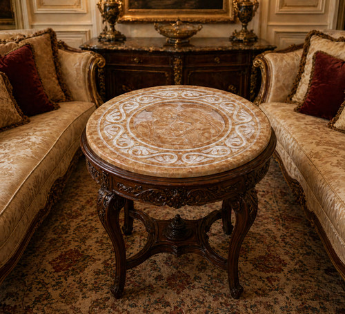 Piano tavolo sacra famiglia - piano, in