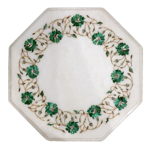 Piano marmo fiori fatto a - marmo,
